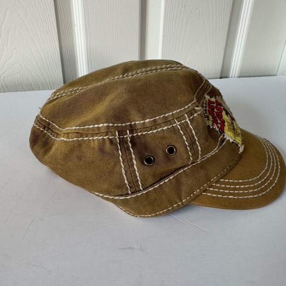 Disney Parks Steam Boat Willie Mickey Mouse Military Style Hat Adjustable Back - Picture 2 of 7